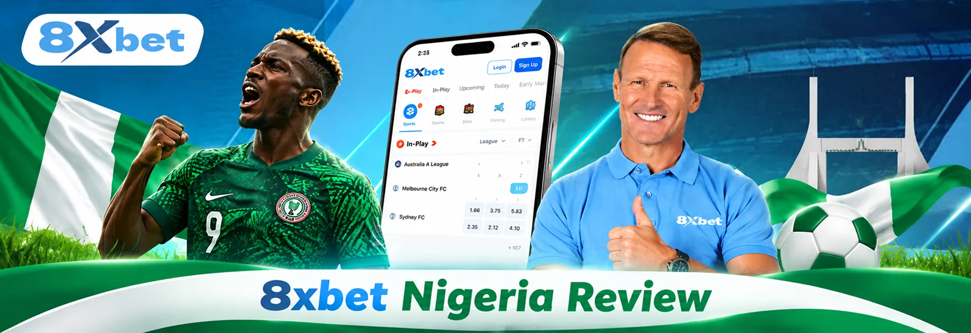 8xbet Nigeria review banner